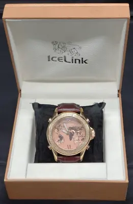 IceLink Marco Polo Diamond Watch • $775