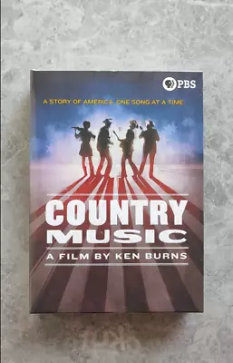 Country Music - A Film By Ken Burns PBS  DVD  8-Discs Set Sealed • $21.90