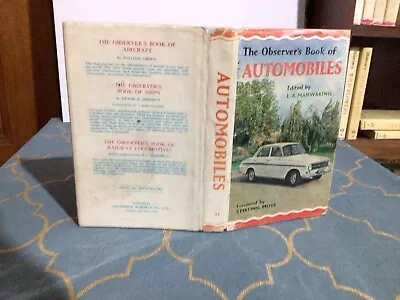 Observers Book Of Automobiles 1962 • £19.99