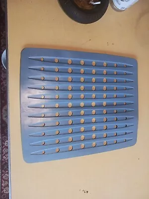 Vintage Rubbermaid Sink Mat 1980s Slate Blue • $35