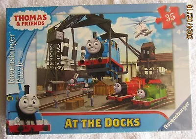 Thomas The Train & Friends  At The Docks  Puzzle 35 Piece Set 11.5 X8.25  4+ • $4.49