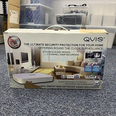 QVIS IAPOLLO SMART VR 4 Channel Smart Mini Network Video Recorder • £79.95