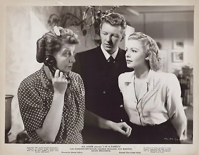 Marjorie Reynolds + Helen Broderick In Three Is A Family (1944) 🎬⭐ Photo K 299 • $19.99