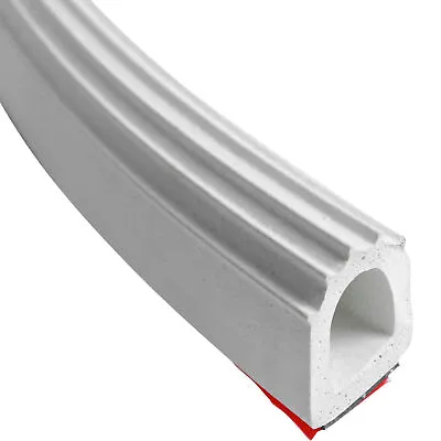 100 Feet 1  RV White Self Adhesive Exterior RV Slide Out D Rubber Weather Seal  • $179.99