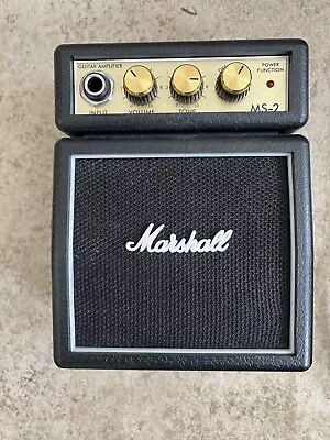 Marshall - Micro Amp- Mini Practice Amp Black • £10