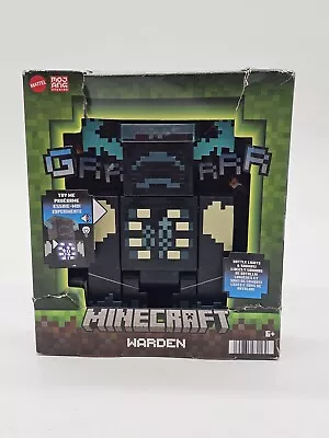 Minecraft • Warden • 6  Action Figure Battle Lights & Sounds Damaged Box NEW  • $13.49