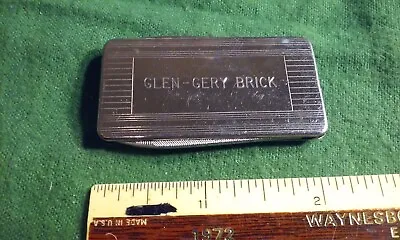 Vintage Advertising MONEY CLIP W/ Blade & File For  Glen-Jerry Brick  Imperial • $9