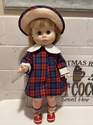 EFFANBEE ''Baby Face'' Doll 1967 Blonde Hair Blue Sleepy Eyes Plastic/Vinyl 16”M • $42