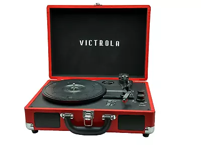 Victrola Journey+ Bluetooth Suitcase Record Player Red - USED • $29.63