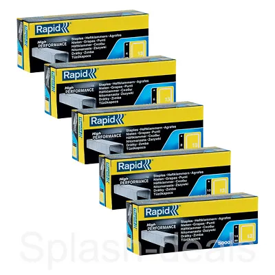 £13.95 • Buy Rapid No 13 Staples High Performance Finewire R13- 4 6 8 10 14mm - Pack Of 5000