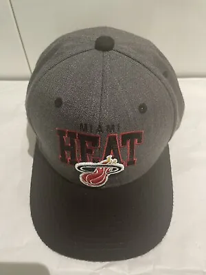 Miami Heat Mitchell & Ness Snapback Cap Adjustable Fits All • £14.99