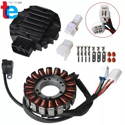 Stator & Regulator Rectifier For Suzuki LT-Z400 LTZ400 Quadsport Z400 2003-08 • $24.41