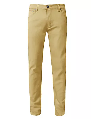 NE PEOPLE Mens Premium Solid Color Pants Basic Skinny Fit Jeans 28 -40  [NEMP06] • $28.99