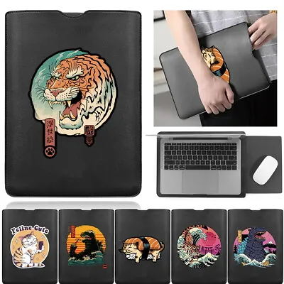 £7.99 • Buy Cat Leather Notebook Carry Pouch Sleeve Case Bag For Apple IPad/Macbook AIR/Pro