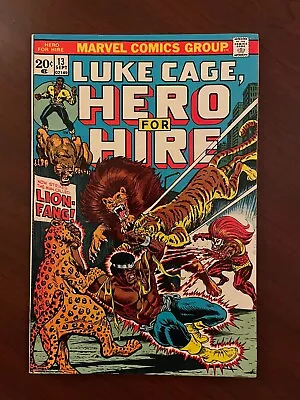 Luke Cage Hero For Hire #13 (Marvel Comics 1973) Power Man Bronze Age 6.5 Fine+ • £11.07