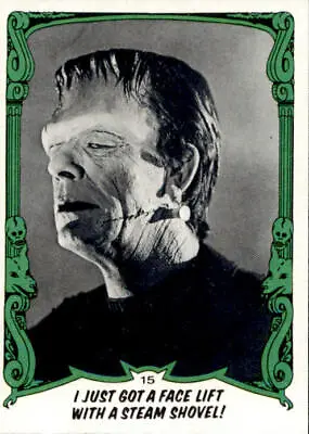 Creature Features 1980 Topps Universal Monsters Trading Card Complete Your Set • $0.99