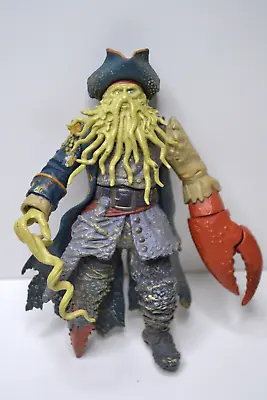 Pirates Of The Caribbean Davy Jones 7  Figure By Zizzle • £6.29