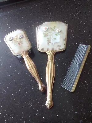 Vintage Mirror Brush And Comb Set • $50