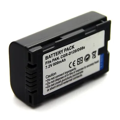 Battery For CGR-D08S Panasonic NV-MX3 NV-MX5 NV-MX7 NV-MX300 NV-MX340 NV-MX350 • $19.98