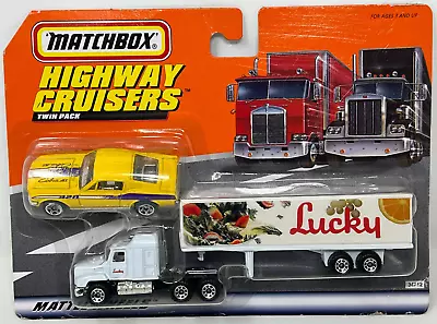 Matchbox 1997 Highway Cruisers - '68 Ford Mustang Cobra Jet & Mack CH600  Lucky  • $19.99