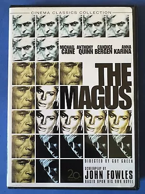 THE MAGUS (1968) DVD JOHN FOWLES MICHAEL CAINE ANTHONY QUINN CANDICE - Tested NM • $2.99