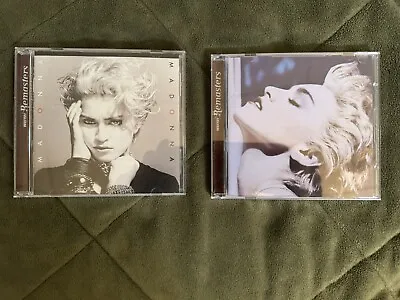 Madonna - True Blue & Debut Cd Both Like New Condition. Remasters. Xtra Songs • $15