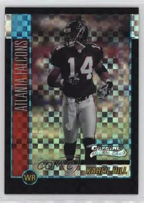 2002 Bowman Chrome X-Fractor /250 Kahlil Hill #207 Rookie RC • $7.44