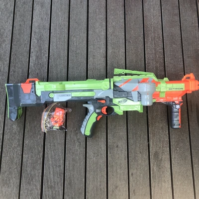 $34.97 • Buy Broken Nerf Vortex Nitron Motorised Automatic Toy Gun Disc Blaster