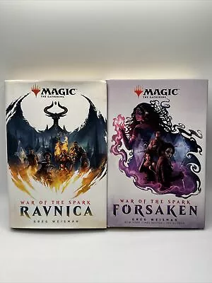 Magic The Gathering Book Lot War Of The Spark/RAVNICA MTG Hardcover Lot 2 • $15