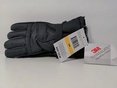 Spyder Men's Shredder Ski Gloves Size S/M Color Black • $29.99