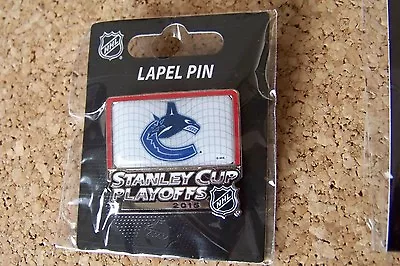 2015 Stanley Cup Playoffs Pin NHL SC Vancouver Canucks • $10