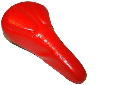 FUAN Old School 80's Red BMX Seat / Padded BMX Seat Red NOS • $12.95