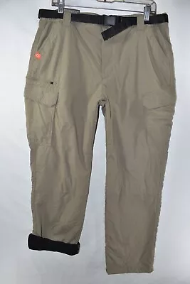 New The American Outdoorsman Fleece Lined Ripstop Cargo Pants Mens Size 36x30 • $27.99
