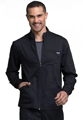 Cherokee Workwear Revolution Men's Zip Front Scrub Jacket - WW320 • $34.99