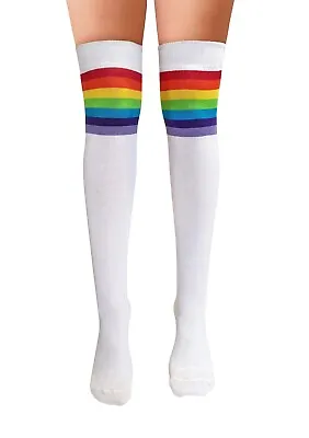 Ladies And Mens Over The Knee Thigh High 118 - 118 Referee Socks Cotton Rich Sox • £3.79