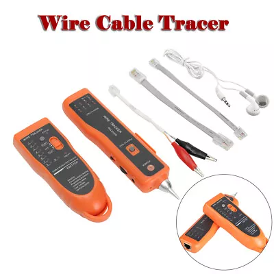 £27.99 • Buy Wire Cable Tracer Tone Generator Finder Probe Tracker Network Tester With Case