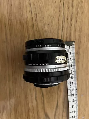 Vintage Nikon Lens 50mm . Japan  • $45