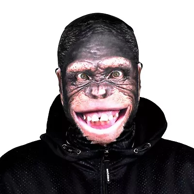 Monkey 3d Effect Halloween Lycra Fabric Facemask Fs010 • $14.64