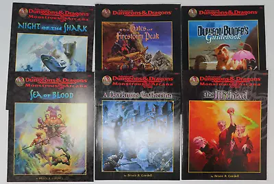 Lot Of 6 Advanced Dungeons And Dragons Adventures By Bruce R. Cordell • $99.99