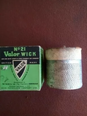 No 21 Valor Wick For Use With Short & Long Chimney Oil Cookers • £10.99