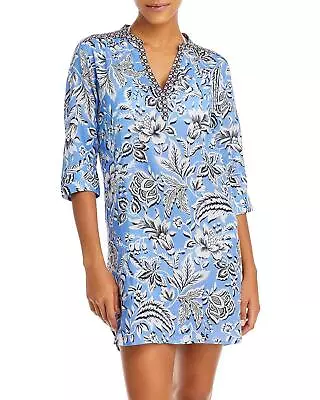 Echo 299804 Women's Delamere Tunic Dress Swim Cover-Up LG • $62.90