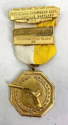 $15 • Buy 1961 Del-Mar-Va Sportsman Association Shooting Competition Medal