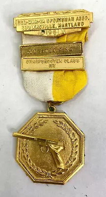 1961 Del-Mar-Va Sportsman Association Shooting Competition Medal • $15