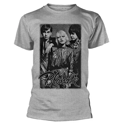 Blondie Band Promo Grey T-Shirt NEW OFFICIAL • £15.19