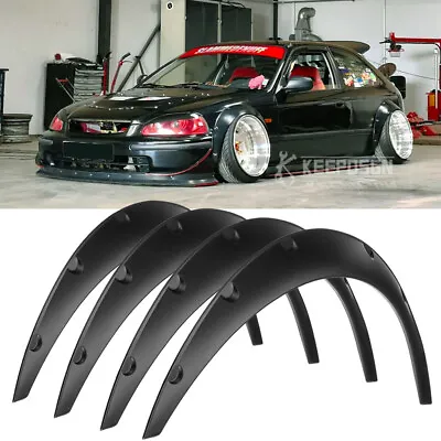 For Honda Civic EJ EK EG Fender Flares Wheel Arches Extra Wide Body Extension A+ • $69.85