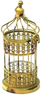 Vintage Birdcage Style Candle Lantern Decorative Lantern Metal Candle Lantern H • $19.99