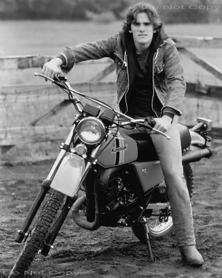 8x10 Tex 1982 GLOSSY PHOTO Photograph Picture Print Matt Dillon 1980s Hot 80s • $13.99