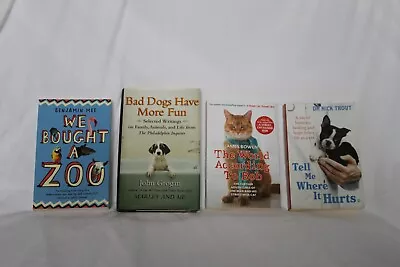 Animal Book Bundle Bob Cat Dog Zoo Vet True Life Stories N Trout B Mee J Grogan • £4.99