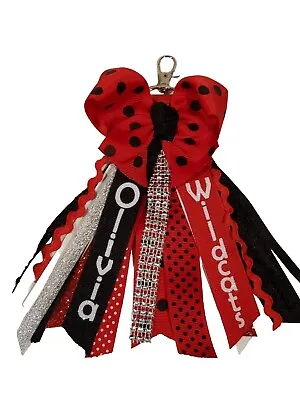 Cheer/Team/Sports/Name Keychain Bag Tag Zipper Pull~You Choose Colors~Customize! • $12.99