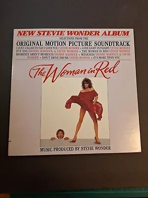 STEVIE WONDER - The Woman In Red Soundtrack (Motown) - 12  Vinyl Record LP - NM • $20